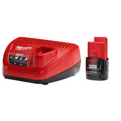 Milwaukee 48-59-2420 M12 2.0 Charger & Battery Kit