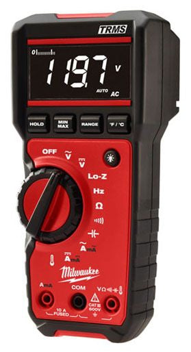 MILWAUKEE Milwaukee 2217-20 Digital Multimeter 600 VDC/VAC