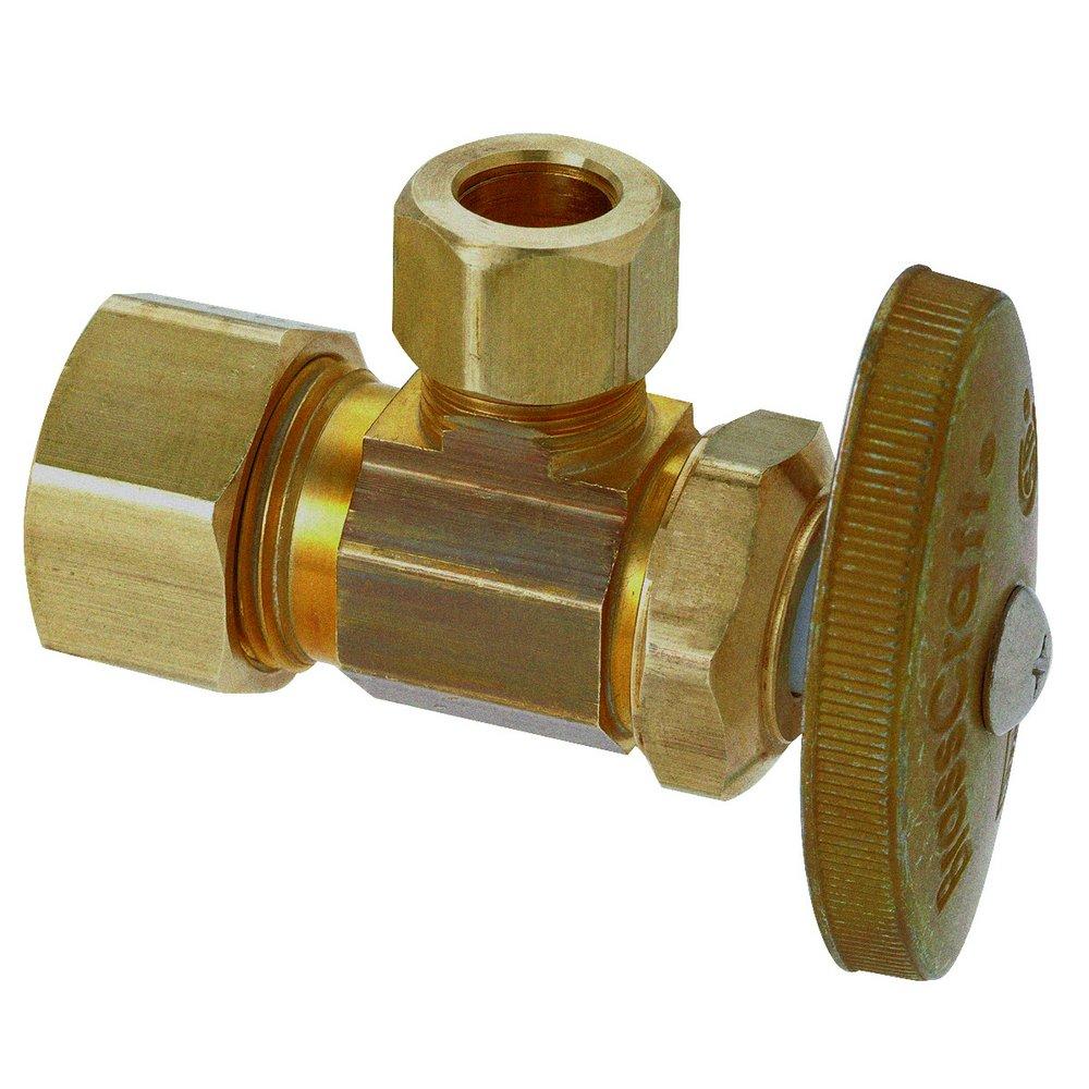 BRASSCRAFT BrassCraft OCR19X R Water Supply Stop Valve 1/2 x 3/8 Compression x Compression