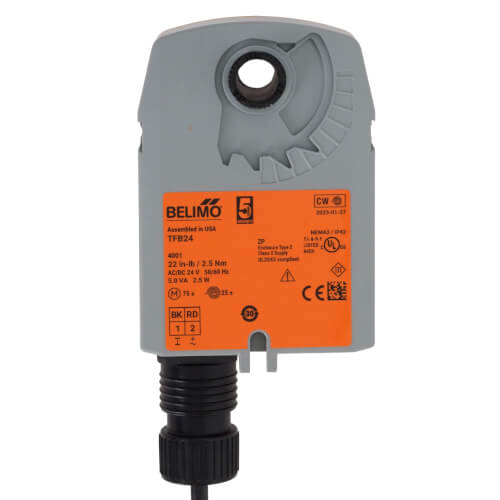BELIMO Belimo TFB24 Direct Coupled Actuator 22 in-lb