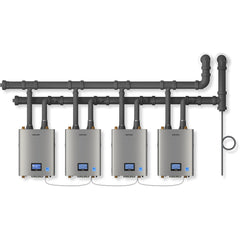 NAVIEN Navien NFB-301C High Efficiency Condensing Heating Boiler 301,000 BTU/h Indoor Wall-Hung