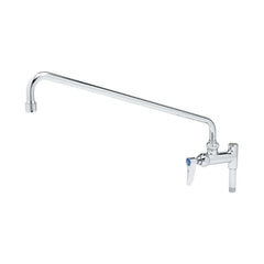 T&S Brass B-0157 Add-On Faucet, 8.91 gpm, 1 Handle, Polished Chrome