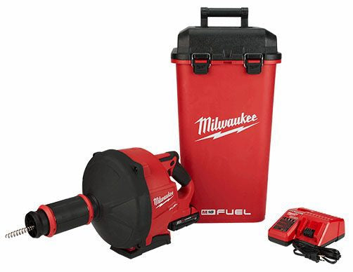 MILWAUKEE Milwaukee 2772A-21 M18 Fuel Drain Snake W/ Cable-Drive Kit-A