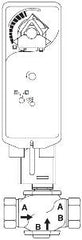 SCHNEIDER ELECTRIC VS-7223-547-4-07 GLOBE VALVES