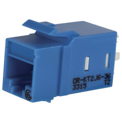 ORTRONICS Ortronics KT2J6-36 Keystone Cat6 Jack Blue