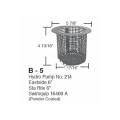 ALADDIN B-5 SKIMMER PARTS