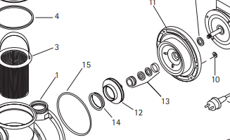 CARVIN 12116471R AIR CLEANER REPLACEMENT PARTS