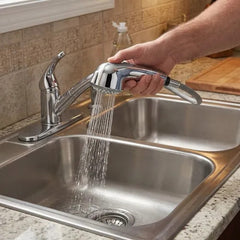 GROHE Grohe 46658nc0 Universal Pull-out Spray Head Chrome Kitchen Faucet Replacement