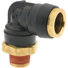 PARKER Parker PF-00063 90 Swivel Elbow 5/8in Od 3/8in Mnpt Brass