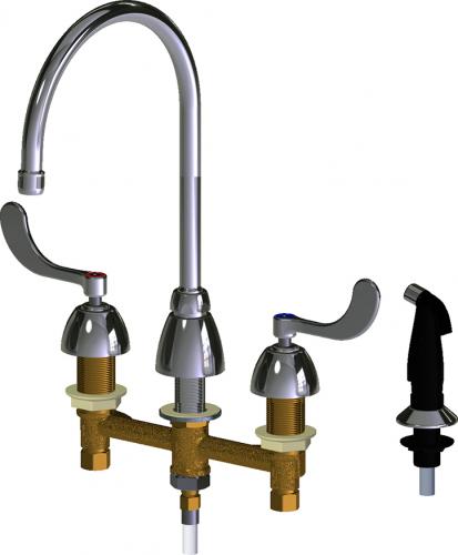 CHICAGO FAUCETS 200AGN8AE35317AB KITCHEN FAUCETS