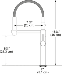FRANKE PES-360-MBK KITCHEN FAUCETS