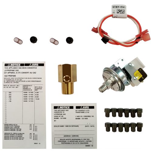 GENERAL ELECTRIC 11K48 LIQUID PROPANE CONVERSION KITS