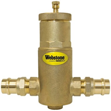 WEBSTONE 78005 HYDRAULIC AIR SEPARATORS