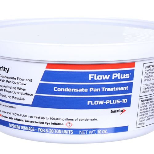 DIVERSITECH FLOW-PLUS-10 CONDENSATE PAN TREATMENTS