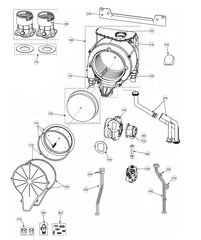 WEIL MCLAIN 640-000-021 BLOWER HOUSING & ASSEMBLIES