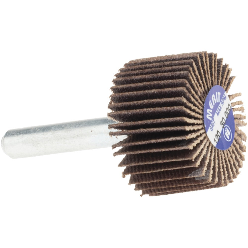 MERIT Merit Abrasives 08834137102 Mounted Flap Wheel 120 Grit