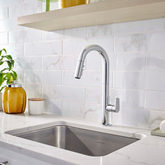 American Standard 4931300.002 Beale Single Handle Pull Down Kitchen Faucet 1.5 gpm