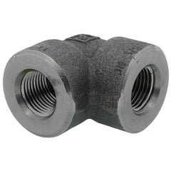 Merit Brass C3501-08 1/2 3000# A105N Carbon Steel 90° Elbow NPT