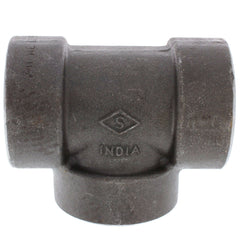 Merit Brass C3506-24 1-1/2 3000# A105N Carbon Steel Tee NPT