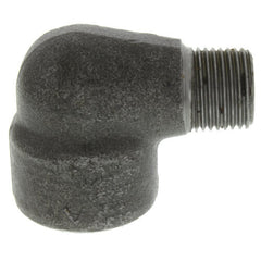 Merit Brass C3503-04 1/4 3000# A105N Carbon Steel Street 90 Elbow NPT
