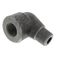 Merit Brass C3503-04 1/4 3000# A105N Carbon Steel Street 90 Elbow NPT