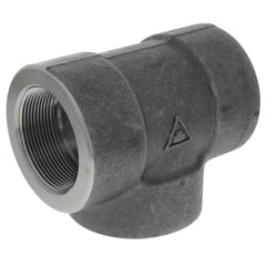Merit Brass C3506-32 2 3000# A105N Carbon Steel Tee NPT