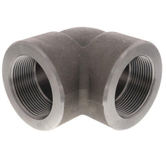 Merit Brass C3501-48 3 3000# A105N Carbon Steel 90 Elbow NPT