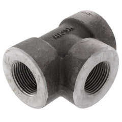 Merit Brass C3506-16 1 3000# A105N Carbon Steel Tee NPT