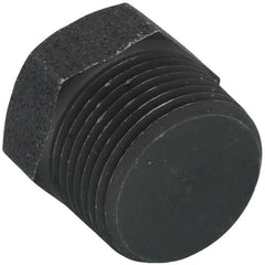 Merit Brass C3517H-12 3/4 3000# A105N Carbon Steel Hex Head Plug NPT