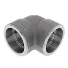 Merit Brass CSW3501-24 1-1/2 3000# A105N Carbon Steel Socket Weld 90 Elbow