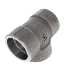 Merit Brass CSW3506-24 1-1/2 3000# A105N Carbon Steel Socket Weld Tee