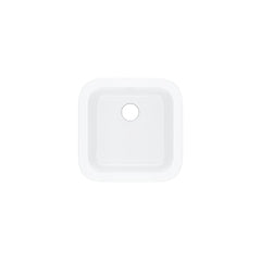 ROHL ROHL 5927-00 Palladian 17-7/8 x 17-1/2 in. Drop-in and Undermount Fireclay Bar Sink in White