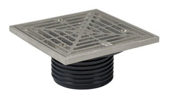 SIOUX CHIEF 832-3HSQ FLOOR DRAINS