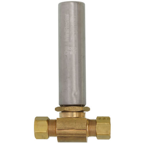 SIOUX CHIEF Sioux Chief 660-GTC1 Mini-Rester 3/8 in. Stainless Steel and Plastic OD Compression Water Hammer Arrestor