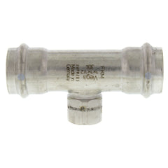 Viega 85842 1 x 1 x 1/2 ProPress 304 Stainless Reducing Tee w/ FKM Seal (P x P x FNPT)