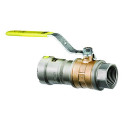 VIEGA Viega 30650 1-1/2 x 1-1/2 MegaPressG x MegaPressG 125 PSI Bronze Locking Handle Ball Valve