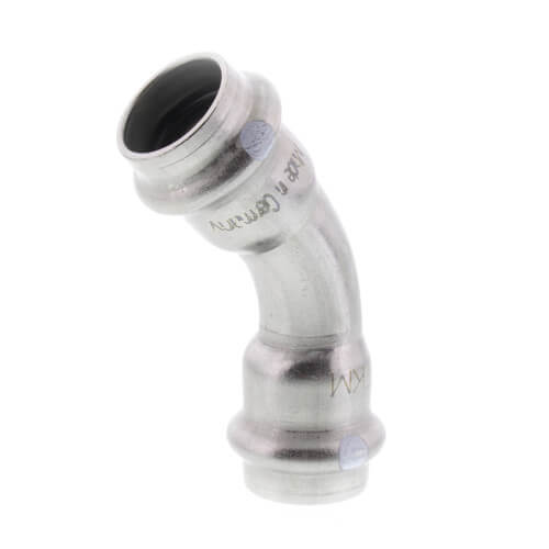 VIEGA Viega 85447 1/2 ProPress 304 FKM 45 Deg Elbow