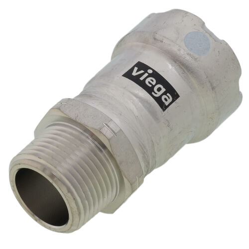 VIEGA Viega 95240 3/4 x 3/4 - (P-MPT) - Male Adapter MegaPress 304 FKM