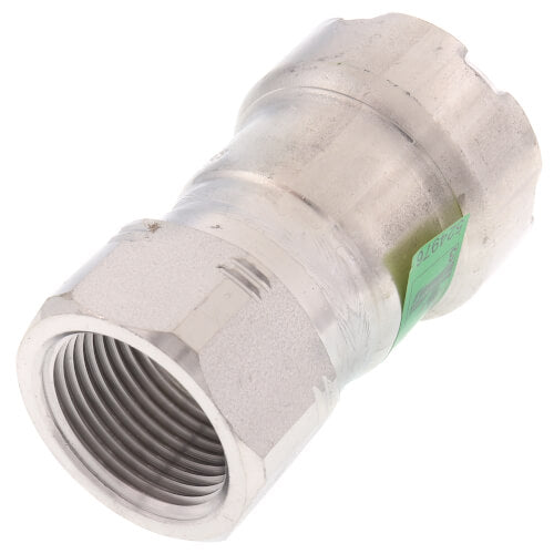 VIEGA Viega 90265 3/4 MegaPress 316 Stainless Steel Female Adapter (Press x Female)