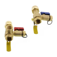 WEBSTONE Webstone 44443WPR 3/4 IPS Isolator E-X-P E2 Tankless Water Heater Service Valve Kit Lead Free