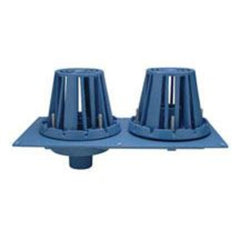 ZURN Zurn RD2130-NH2-CI 2 in. Cast Iron Roof Drain with Overflow