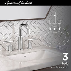 American Standard 2064831.295 Serin 2-Handle 8 Widespread Bathroom Faucet 1.2 gpm