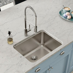 ELKAY Elkay ELUH231712 Lustertone 25-1/2 x 19-1/4 in. No Hole Stainless Steel Single Bowl Undermount Sink