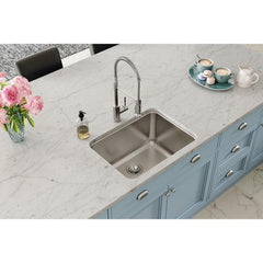 ELKAY Elkay ELUH231712 Lustertone 25-1/2 x 19-1/4 in. No Hole Stainless Steel Single Bowl Undermount Sink