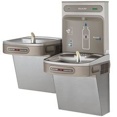 ELKAY Elkay LZOOTL8WSSK ezH2O Bottle Filling Station with Bi-Level ADA Cooler Dual Hands Free Activation Refrigerated Stainless