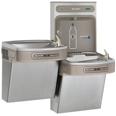 ELKAY Elkay LZOOTL8WSSK ezH2O Bottle Filling Station with Bi-Level ADA Cooler Dual Hands Free Activation Refrigerated Stainless