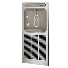 ELKAY Elkay LZWSM8K Elkay ezH2O In-Wall Bottle Filling Station with Mounting Frame Filtered Refrigerated Stainless