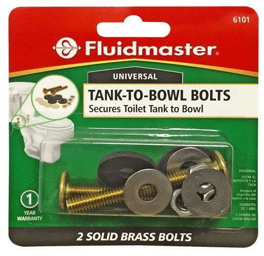 FLUIDMASTER Fluidmaster 6101 Tank-Bowl Bolts - 2-3/4 In.