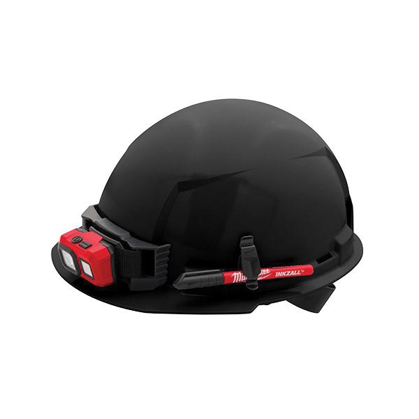 MILWAUKEE Milwaukee Tool 48-73-1110 Black Front Brim Hard Hat Class E