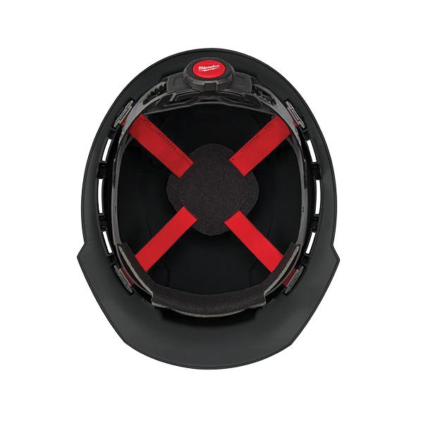 MILWAUKEE Milwaukee Tool 48-73-1110 Black Front Brim Hard Hat Class E